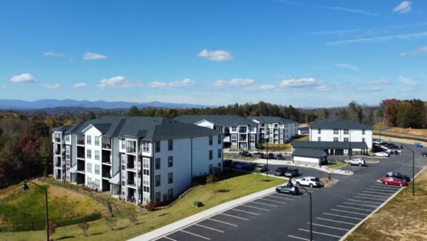 Highline North Apartments Arial View
